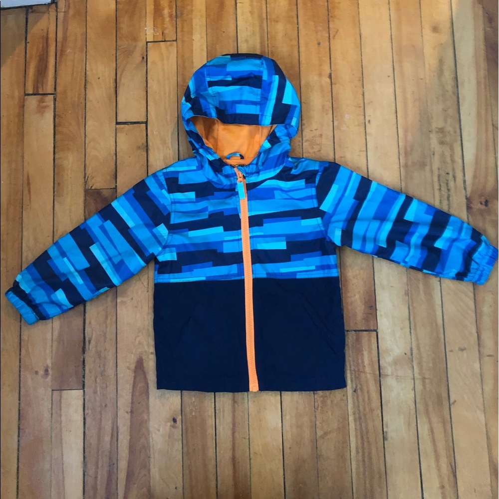 Cherokee rain jacket vibrant blue flawless